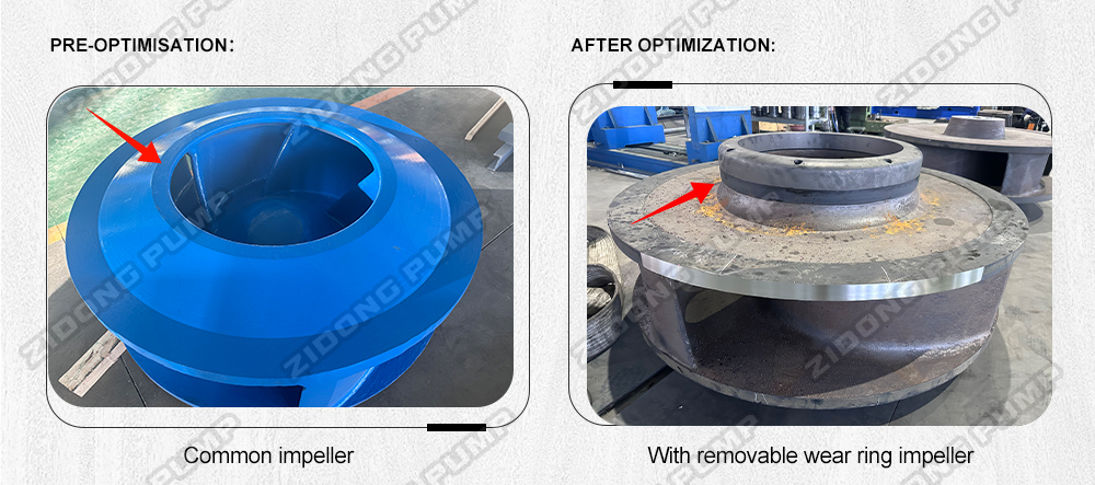 Dredge pump impeller upgrade, pro custom solution