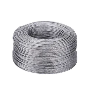 1X7 1X19 7X7 7X19 Galvanized Steel Wire Rope