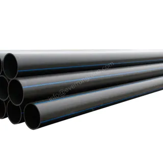 HDPE (polyethylene) pipes for water supply