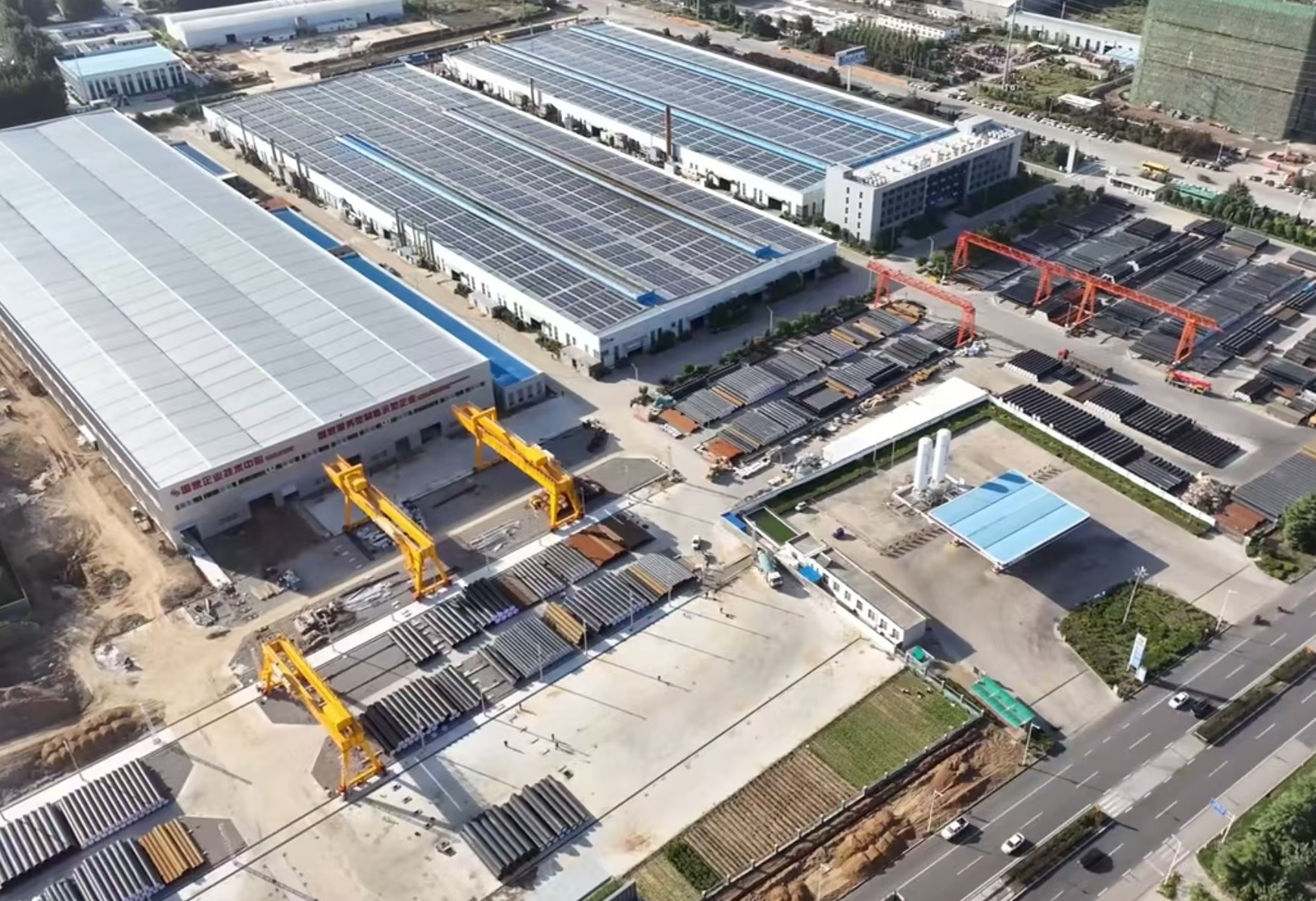 The expansion project of the western factory area of the group headquarters is in progress
