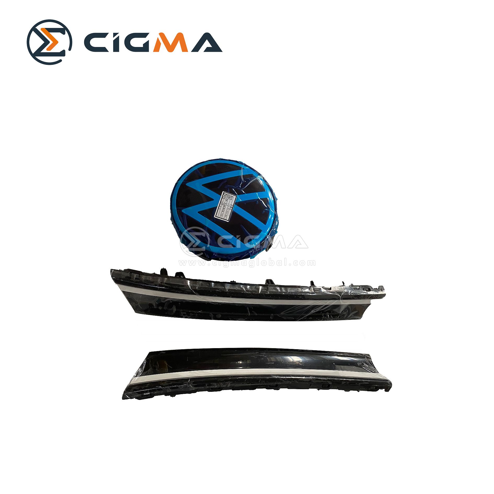 vw id 4 logo light