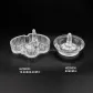Glass Tableware Clear Glass Ring Holder