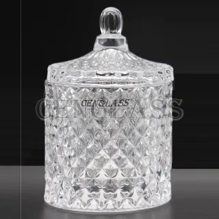 Glass Tableware Clear Glass Container