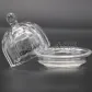 Glass Tableware Clear Glass Butter Dish