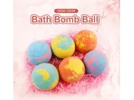 Chinese Gentle and Kids Safe Spa Bath Fizz Balls Kit Bath Bombs for Kids