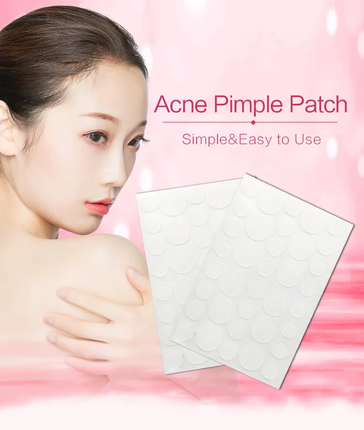 Acne Patches for Face, Chin or Body, Acne Spot Treatment, Hydrocolloid Bandages for Acne Skin