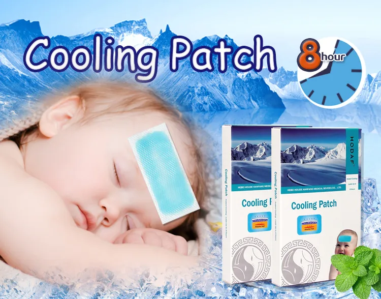 High Quality Hydrogel Fever Cooling Patch Safe For Baby Kids