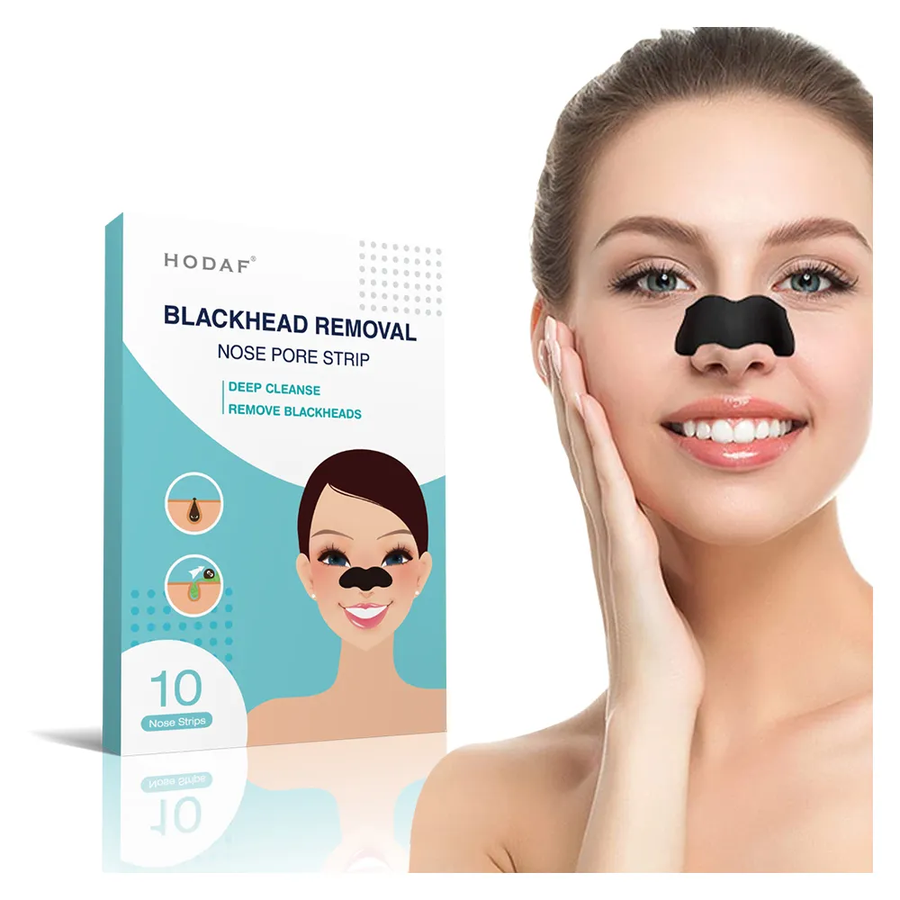 HODAF Wholesale Nose Pore Strips Blackhead Remover Cleanser