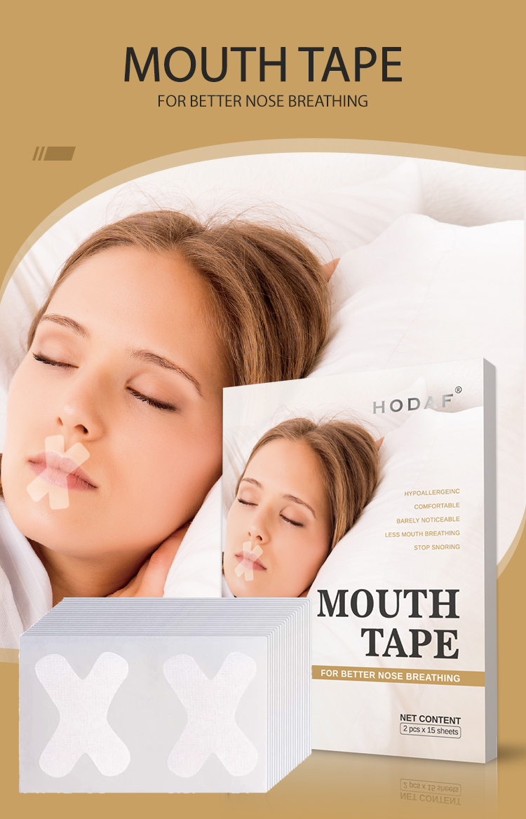 HODAF Wholesale Mouth Comfortable Breathing Tape