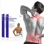 Músculo, cuello, hombro, espalda, artritis, esguinces, tensión, fatiga, dolor, alivio del dolor, alivio del infrarrojo lejano, parche de yeso natural