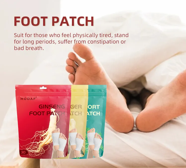 Health care detox foot pads