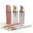 60ML Rose Gold Pump Foaming Lash Extension Cleanser Eyelash Shampoo Set