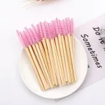 Eyelash Brush with Bamboo Handle