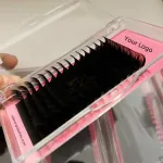 matte black cashmere lash trays