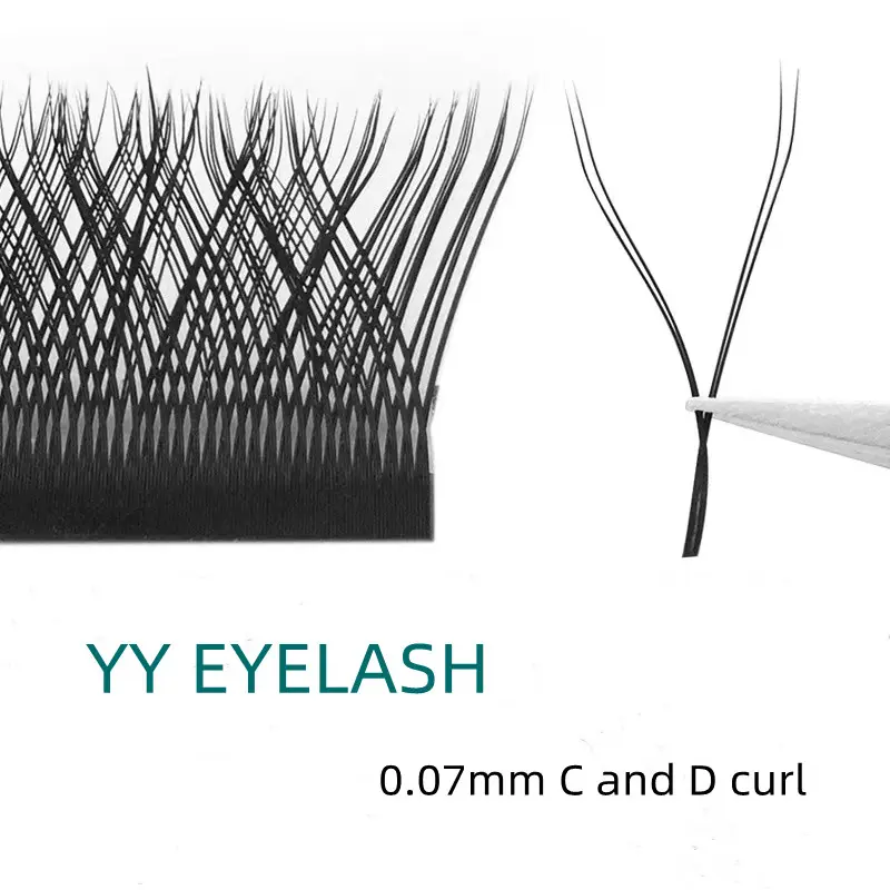 Double Tips YY Shape Lash Extensions