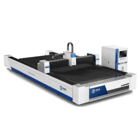Máquina de corte a laser de folha de plataforma única de alta potência JS 8025