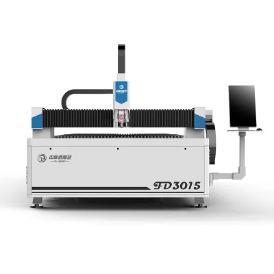 Máquina de corte por láser de láminas de plataforma única FD3015