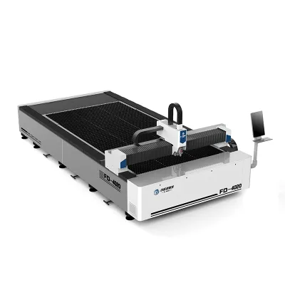 Máquina de corte a laser de folha de plataforma única FD3015