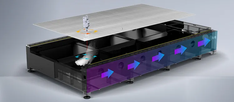 FD4020-板焊床身单平台激光切割机