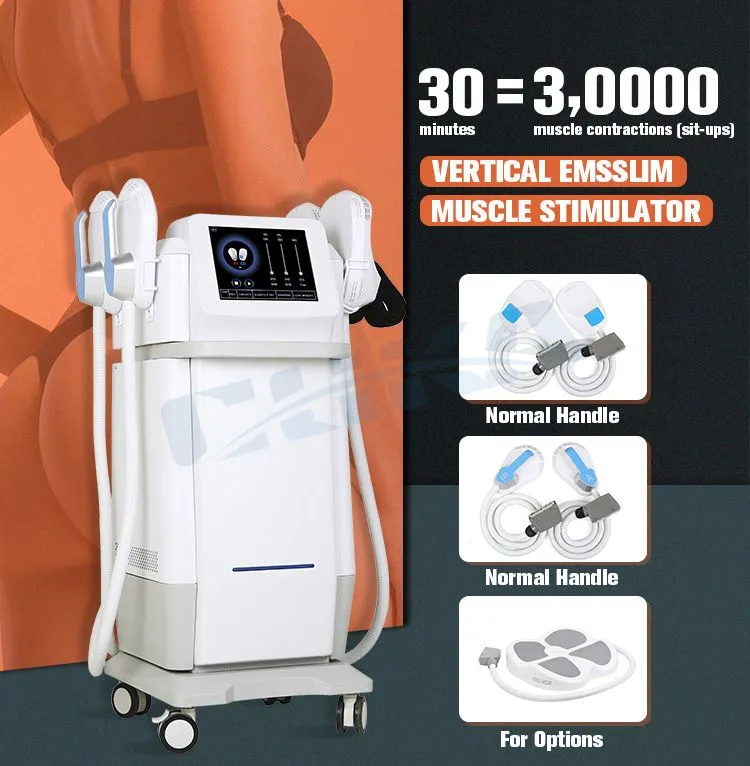 Four Handles Emsculpt Machine For Muscle Stimulator