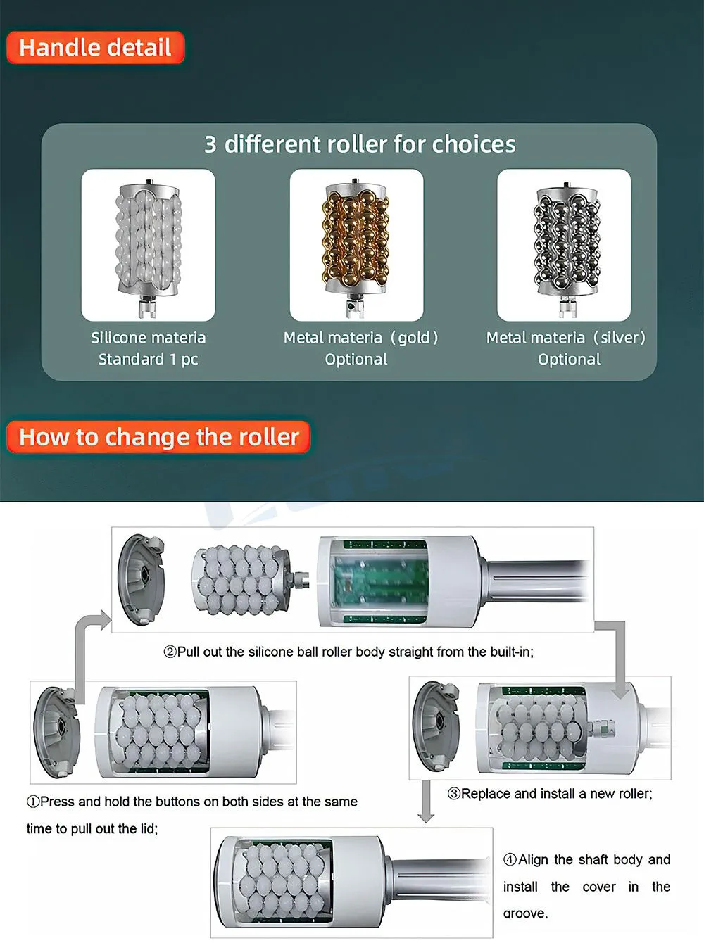 2 in 1 Roller Machine