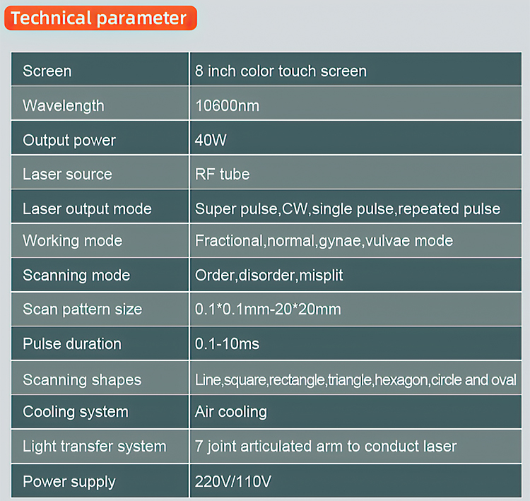 3 in 1 Co2 Fractional Laser