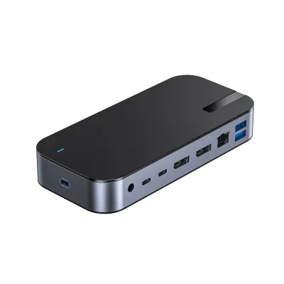 DK0703A USB-C video and 2*DP with DSC 15Ports