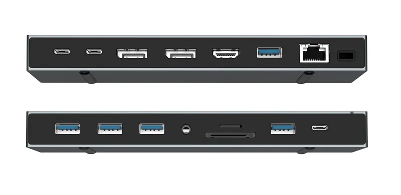 DK1002 HDMI+2*DP with Security Lock Slot 15Ports