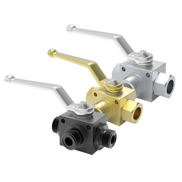 Two-position High Pressure 3 Way Ball Valve