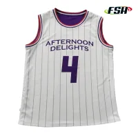 High Quality Custom Reverse Basketball Jersey