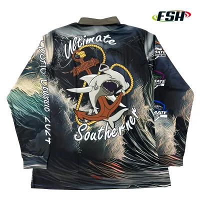 Custom long sleeve fishing jersey