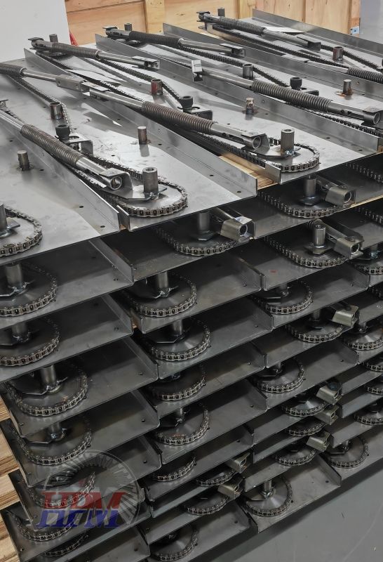 Custom Welded Gear & Chain Assemblies Brackets, Shafts, Steel Covers