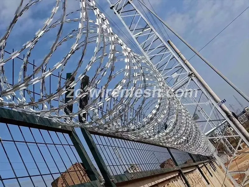 Double Coiled Razor Wire