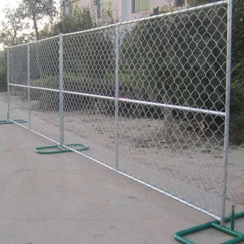 temporary chain link fence