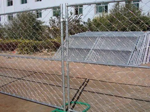 temporary chain link fence