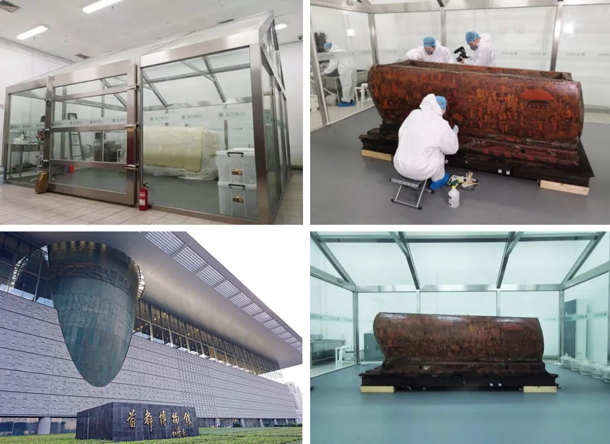 The Capital Museum——Airtight and constant humidity (low oxygen) displaying warehouse & Cultural relics humidity controlled drying and dehydration system