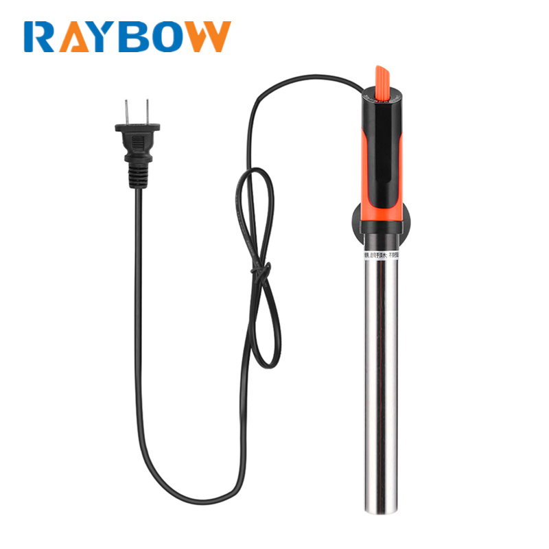 Raybow Aquariums Accessories Tank Fish Heater Water Heater Stainless Steel Heater