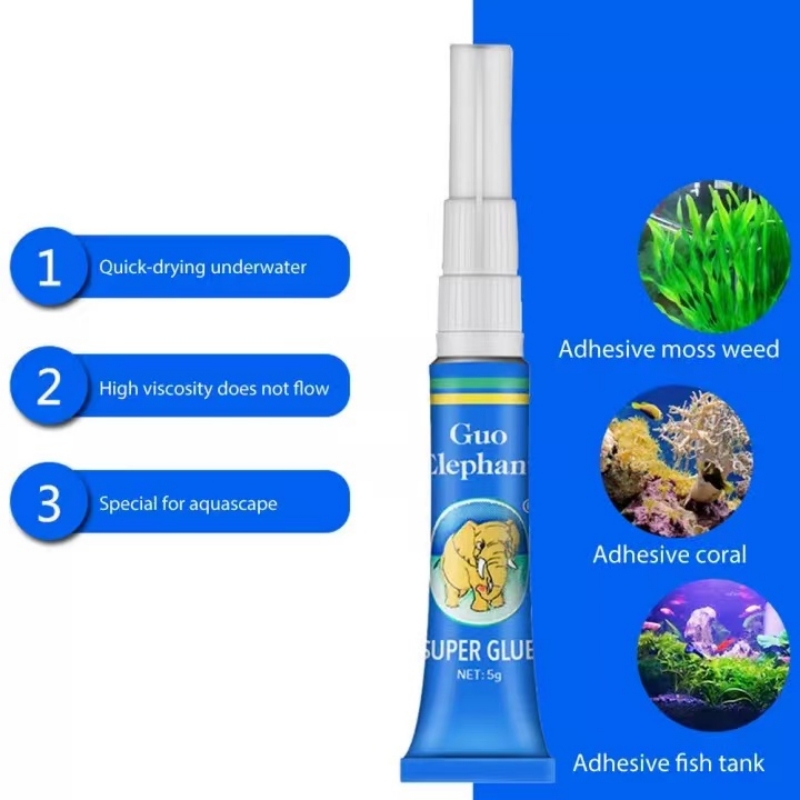 Aquatic accessories live plants moss driftwood rocks glue cheap aquarium fish tank ornament glue for moss