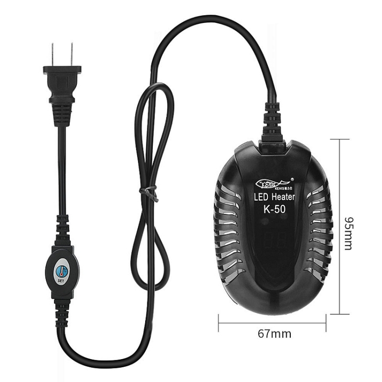 Aquarium Heater Submersible Fish Tank Temperature Heater Rod Digital Turtle Heater With External Temperature Controller