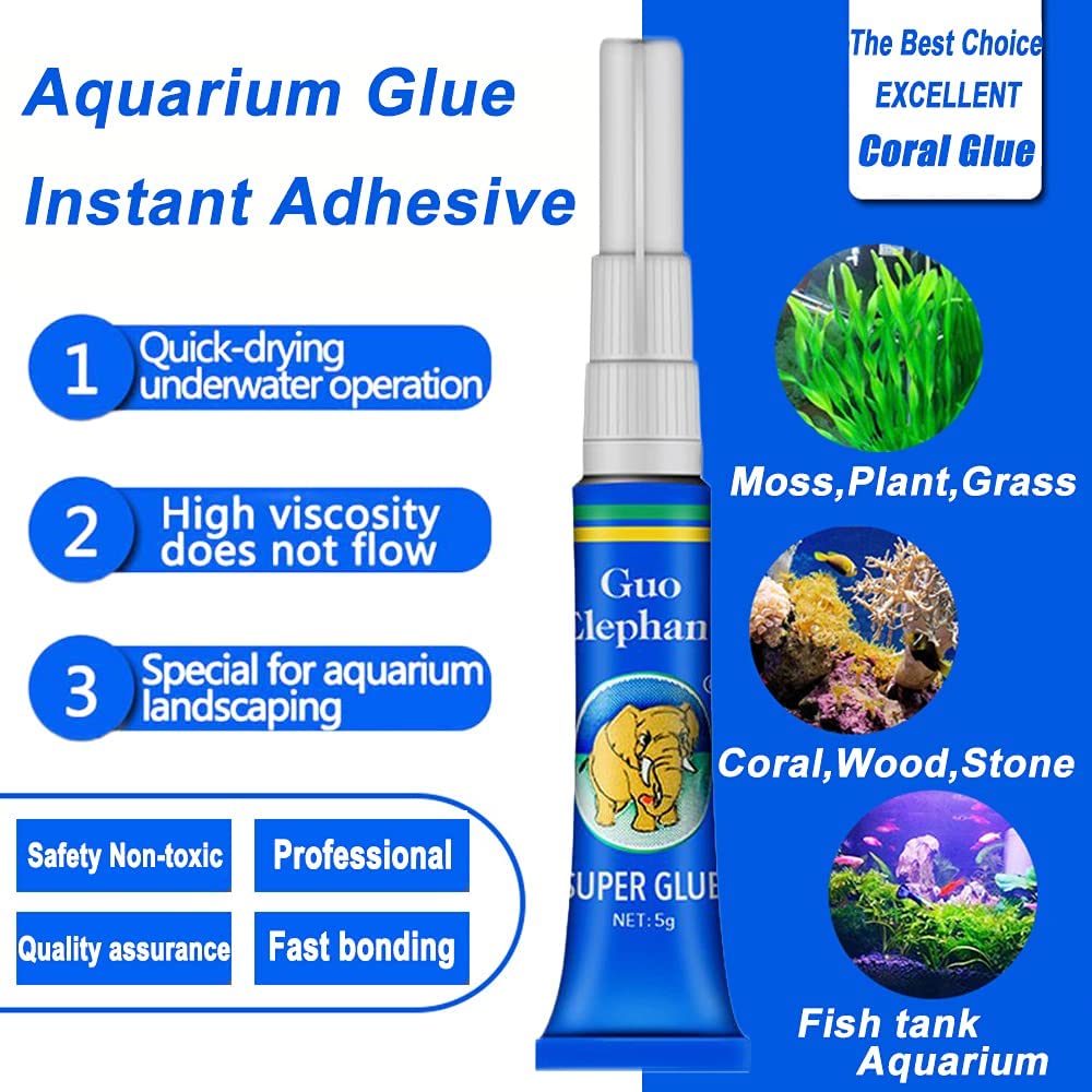 Aquatic accessories live plants moss driftwood rocks glue cheap aquarium fish tank ornament glue for moss