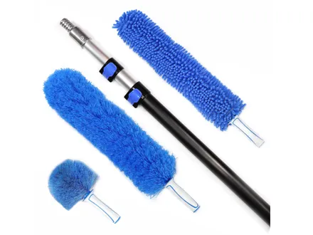 Extendable Microfiber Feather Duster With Telescopic Pole