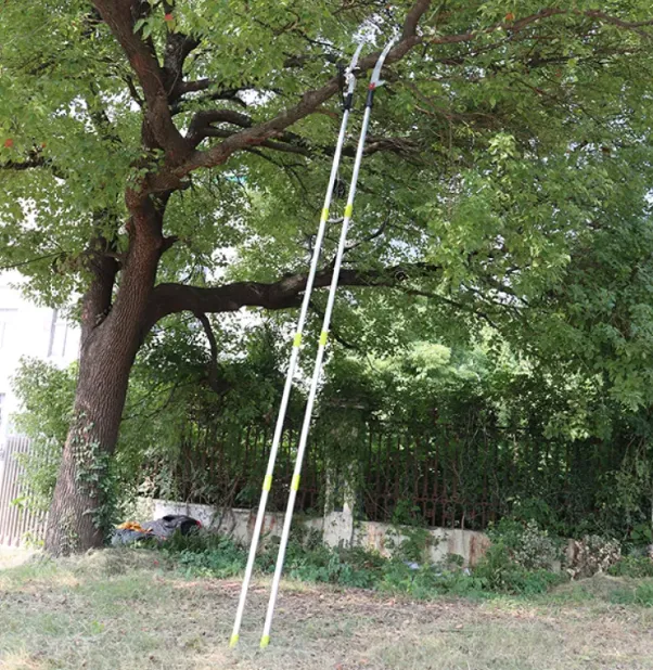 1.6~7.2m Extension Telescopic Pole For Branch Cutting