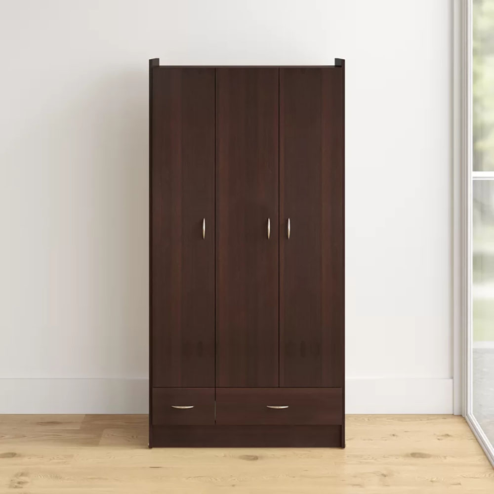 Bedroom Wooden Multi Space Storage Wardrobe