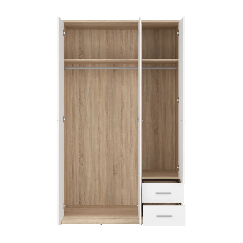 Fashion Elegant Bedroom Wooden Storage Wardrobe