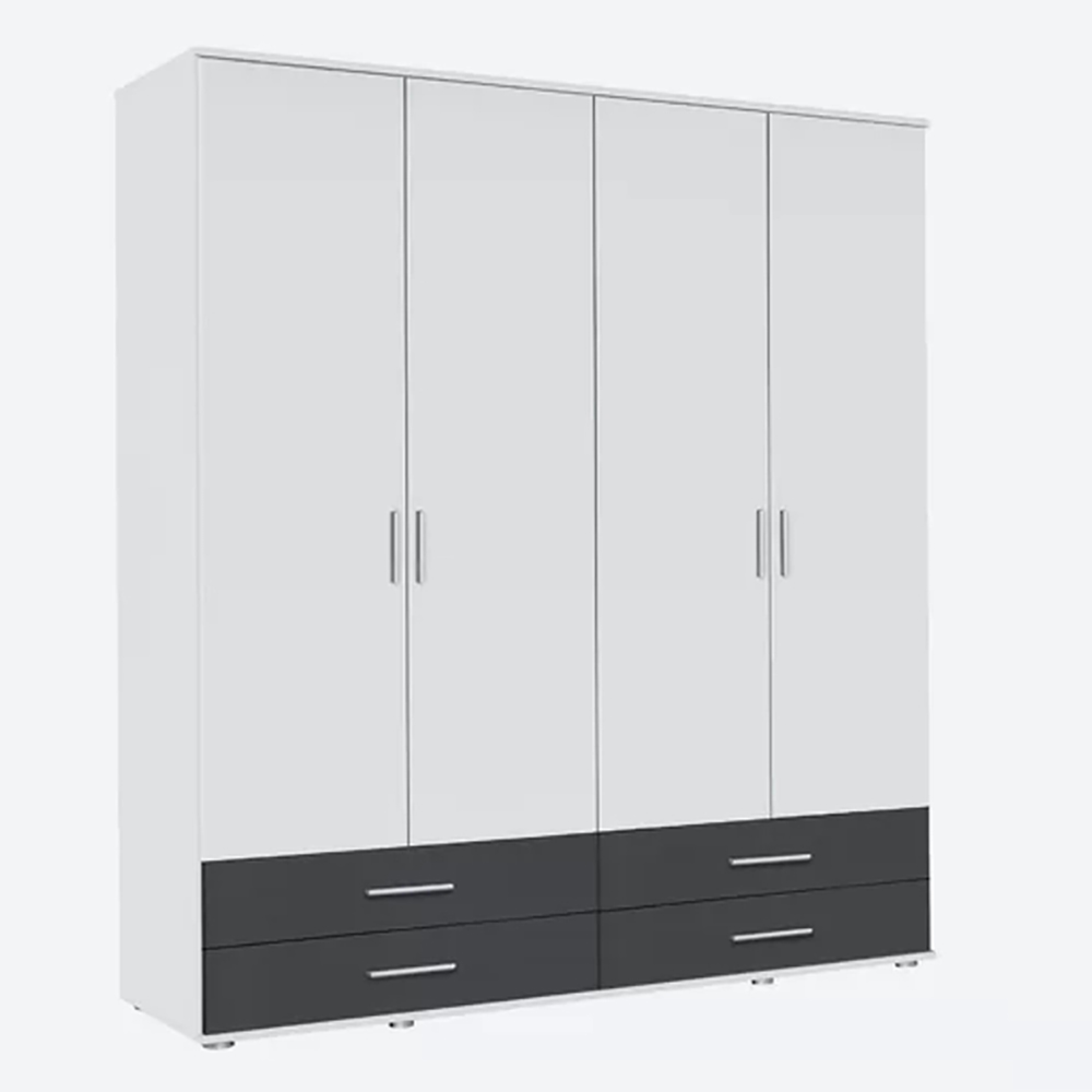 Modern Multi Space Storage Design Bedroom Wardrobe