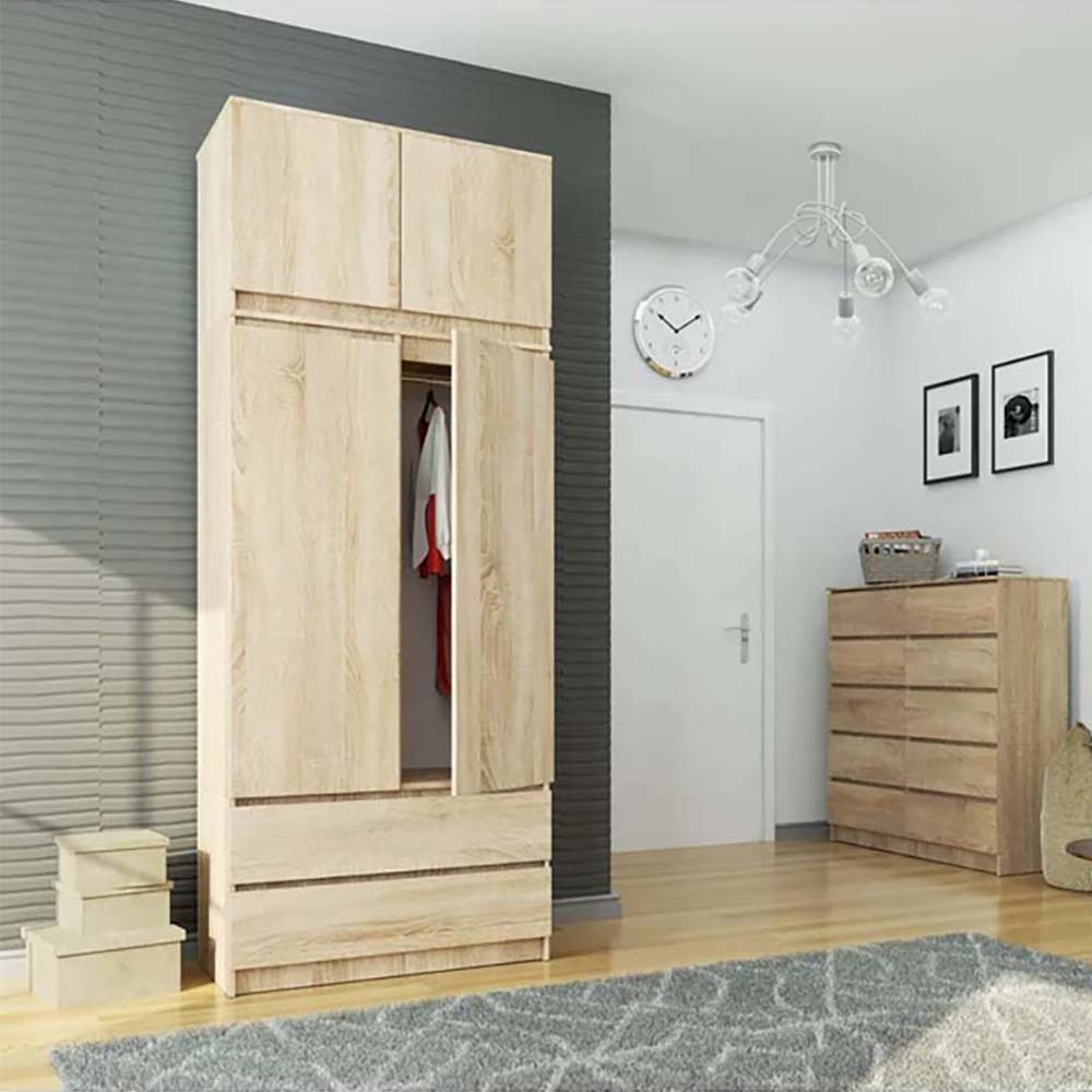 Kids Bedroom Furniture Clothes Wardrobe