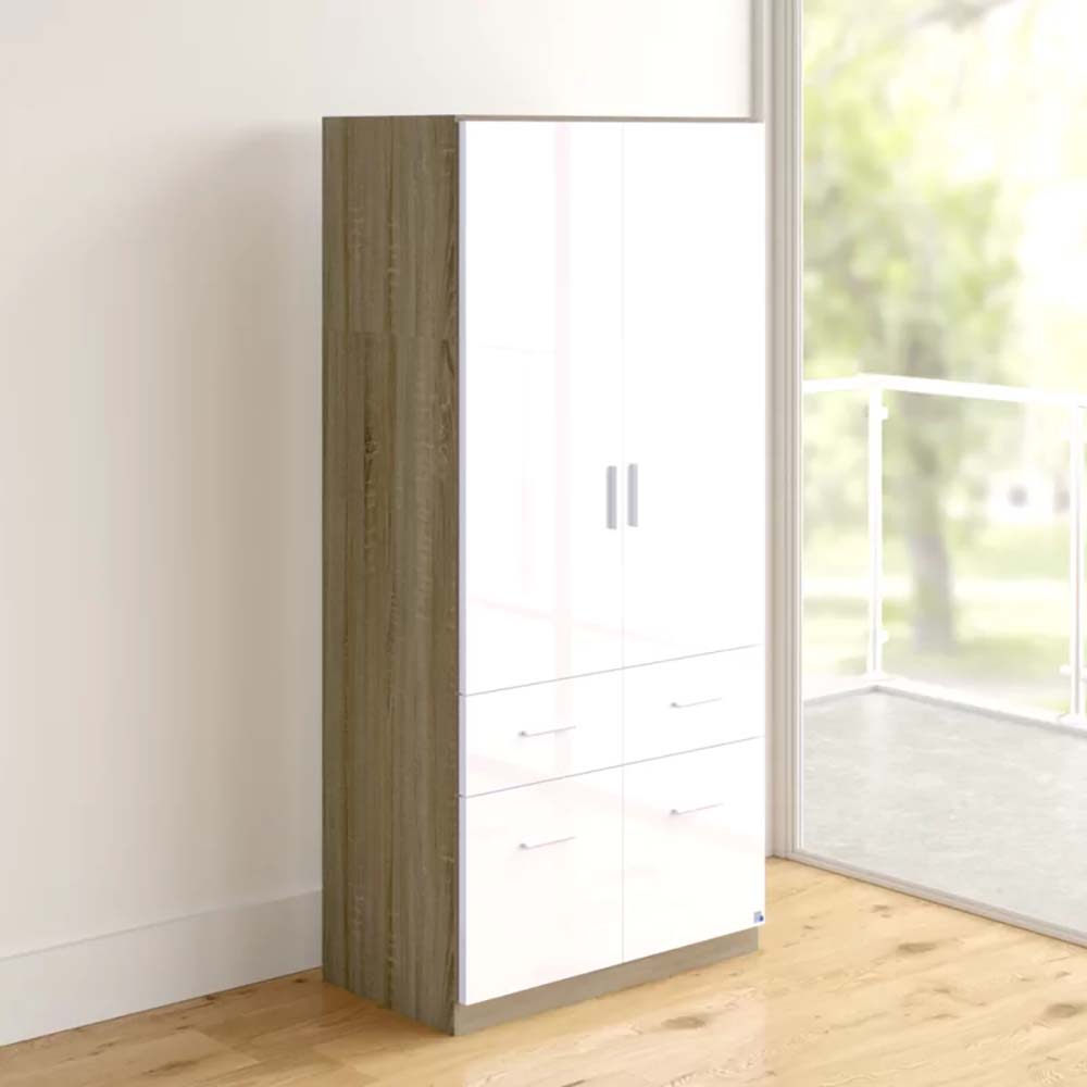 Wooden Wardrobe Wholesal White Armoire Design