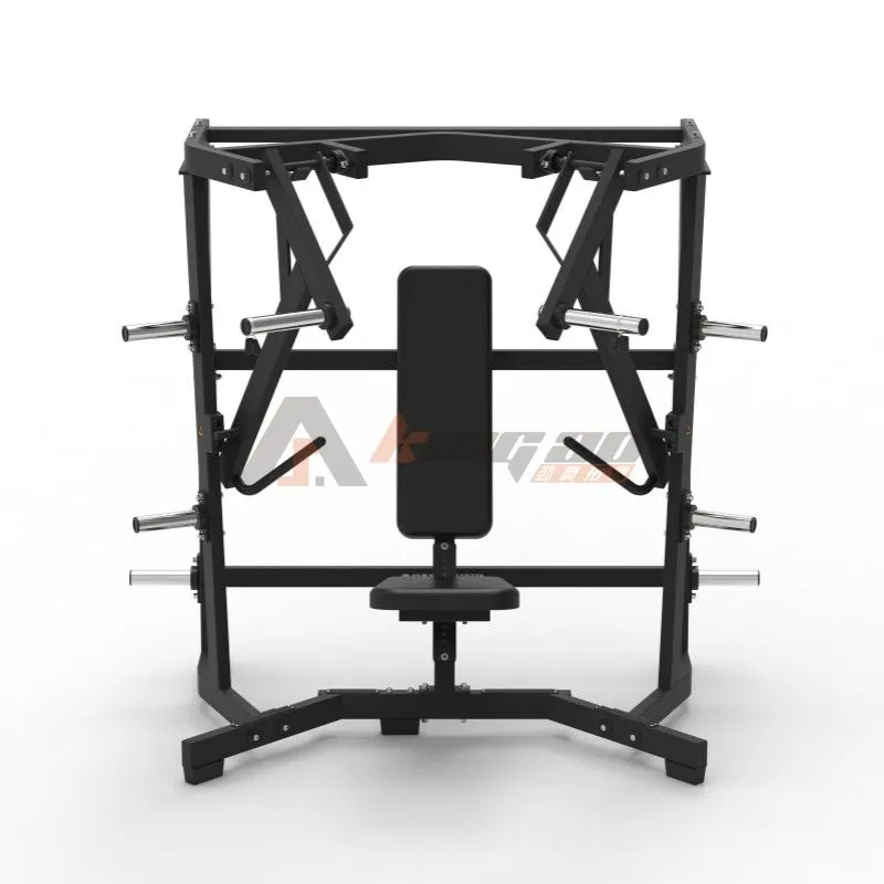 Heavy-duty plate-loaded ISO Wide Chest Press really 3mm tube,strong ...