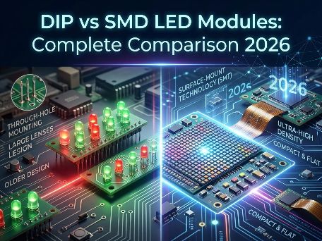 Driver Vs Module DIP vs SMD LED Modules: Complete Comparison 2026 | Dongliang LED