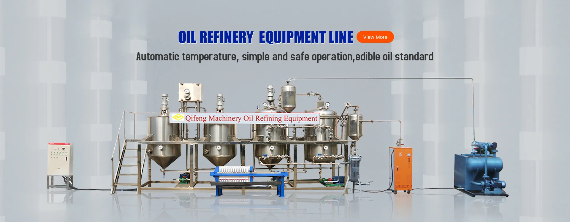 Máquina de línea de refinación de petróleo